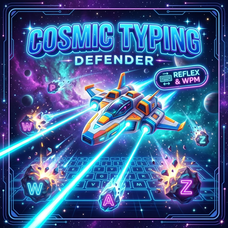 Cosmic Typing Defender